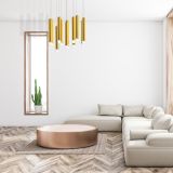 VISEČA SVETILKA MILAGRO GOLDIE 12W LED ML5716