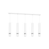 VISEČA SVETILKA MILAGRO JOKER BELA/KROM 5XGU10 MLP1412