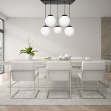 VISEČA SVETILKA MILAGRO LIMA BLACK 5XE14 MLP6525