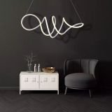 VISEČA SVETILKA MILAGRO LOCA ČRNA 56W LED ML5756