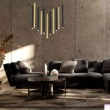 VISEČA SVETILKA MILAGRO MONZA MEDENINA 11XG9 LED MLP8845