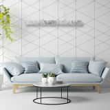 VISEČA SVETILKA MILAGRO PIERCE BELA 18W LED ML6476