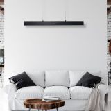 VISEČA SVETILKA MILAGRO PIERCE ČRNA 18W LED ML6473