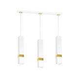 VISEČA SVETILKA MILAGRO VIDAR BELA/ZLATA 3XGU10 MLP6276