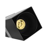 VISEČA SVETILKA MILAGRO VIDAR ČRNA/KROM 3XGU10 MLP6288