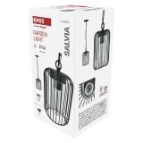 VISEČA VRTNA SVETILKA EMOS LED E27,IP44,MAX 15W PENDANT