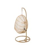 VRTNA GUGALNICA MQ VISEČI VRTNI STOL JAJČEK Z BLAZINO