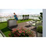 KOVINSKA VRTNA GREDA BIOHORT VISOKA KORITA ZA ROŽE BELVEDERE S