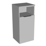 VISOKA OMARICA KOLPA SAN L 872 GRAY