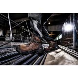 VISOKI DELOVNI ČEVLJI PUMA IRON HD BROWN MID S3S RJAVI ŠT. 48