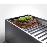 KOVINSKA VISOKA GREDA BIOHORT VMESNI POD 2X0.5 ZA VISOKE GREDE