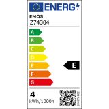 LED ŽARNICA E27 EMOS VNT G95 4W WW 230V VINTAGE GLOB G95