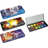 VODENE BARVICE KARBON V KOVINSKI ŠKATLI