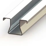 VODILO ZA POMIČNA VRATA 50X50X83X6000 MM TALNI POCINKANI