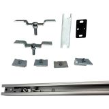 VODILO ZA POMIČNA VRATA GEZE 2000 MM KOMPLET ALUMINIJ SISCO SLIDING