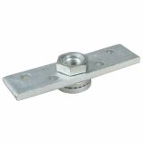 VODILO ZA POMIČNA VRATA IBFM VRTEČA PLOŠČICA MALA ZA FIKSNO KOLO 42X53