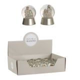 DEKORACIJA HOUSE OF SEASONS VODNA KROGLA JASLICE 6X4.5CM