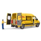 VOZILA BRUDER KOMBI MB SPRINTER DHL 44 CM S FIGUR 02671