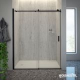 VRATA AQUAESTIL ARTEGO D 130 L ZA NIŠO ČRNI PROF. PROZ. STEK.