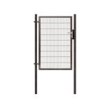 VRATA ZA OGRAJO ALPRO ENOKRILNA 1.09X1.18M SUPER ANTRACIT 7016