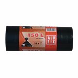 VREČKE ZA SMETI ALUFIX 150 L/10 ČRNE