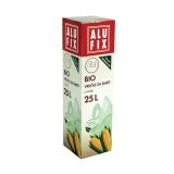 VREČKE ZA SMETI ALUFIX BIORAZGRADLJIVE 25 L 10/1 39X42 CM Z ROČAJI