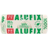VREČKE ZA SMETI ALUFIX BIORAZGRADLJIVE 35L 10/1 S TRAKOM