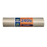 VREČKE ZA SMETI PISKAR 100X120X0.65 - 240 L 5/1