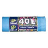 VREČKE ZA SMETI PISKAR 40 L DIŠEČE 12/1 S TRAKOM 55X60 CM
