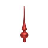VRH ZA JELKO DECORIS RDEČA VIŠINA 26 CM