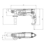 VRTALNO ELEKTR. KLADIVO METABO KHE 2245