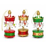 VRTILJAK, RDEČE-ZELENI, 8 X 4 CM, SET 4
