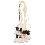 VRTNA LED SVETILKA GLOBO VERIGA LED 10X LED 1800K IP44