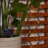 VRTNE LUČKE LUMINEO SOLARNA VRTNA LUČ IZ JUTE, DOLŽINA 500 CM