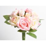 UMETNO CVETJE VRTNICA ŠOPEK 25CM ROZA