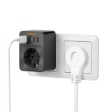 VTIČNI RAZDELILEC TESSAN FW01DE00 1X VTIČNICA, 2X USB-A, 2X USB-C PD 30W