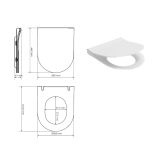 DESKA ZA WC ŠKOLJKO OPOCZNO URBAN HARMONY STREET FUSION SLIM SC, TO