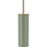 WC ŠČETKA TENDANCE ZELENA WC GARNITURA BAMBUS/METAL