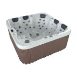 WELLNESS KAD MASAŽNA AQUAESTIL SQUARE SUPREME 218X218 55 VODNIH IN ZRAČNIH ŠOB