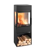 KAMINSKA PEČ HAAS+SOHN WIEN EASY II 351.15 BISERNO ČRNA