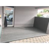 WPC DESKA ZA TERASO SVETLO SIVA 2200X150X25 MM OZKO/ŠIROKO REBRANA