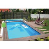 WPC DESKA ZA TERASO KAVA 2200X150X25 MM OZKO/ŠIROKO REBRANA
