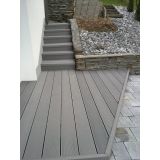 WPC DESKA ZA TERASO SVETLO SIVA 2200X150X25 MM OZKO/ŠIROKO REBRANA