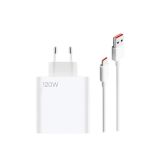 XIAOMI POLNILEC TURBO CHARGER MDY-13-EE 120W S KABLOM TYPE C 6A - BEL (BULK)