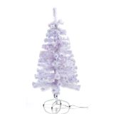 NOVOLETNA JELKA MQ Z OPTIČNIMI VLAKNI 150 CM ZELENA