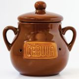 POSODA ZA SHRANJEVANJE FAJN 15 X 20 CM ZA ČEBULO KERAMIKA