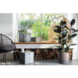 KOŠARA CURVER ZA SHRANJEVANJE, BETON XS, S POKROVOM