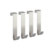 KOVINSKA OBEŠALNA KLJUKA WALTECO ZA VRATA 22X120MM NERJAVNA ZAV=4KOS