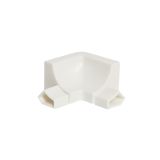 ZAKLJUČEK JMK PVC GP-H KOTNI ČEP 15MM BELA