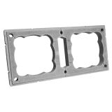 OBLOŽNI ELEMENT ZA DIMNIK KIP ZAKLJUČNA ELEMENTA DVOJNI Z ZRAČNIKOM 410/430/80